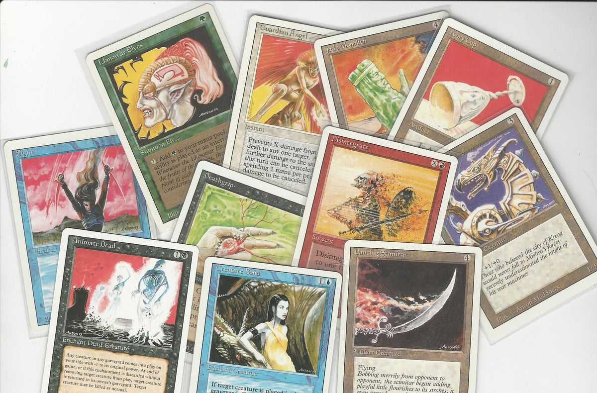 MTG 3rd/Revised Edition Anson Maddocks Art MTG 3rd/Revised Edition Anson Maddocks Art