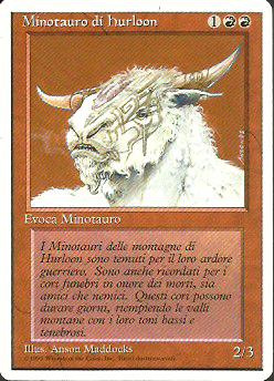 minotaur mtg cards Hurloon Minotaur