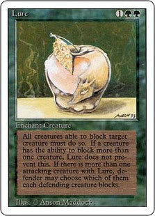 revised cards mtg Lure