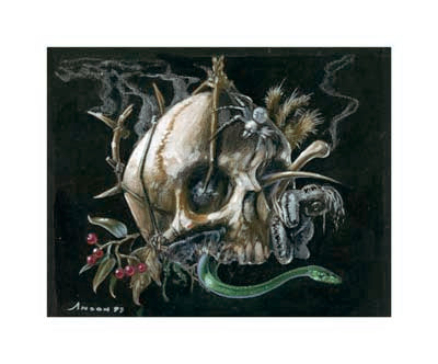 Black Mana Battery" Gicle Print Anson Maddocks Art Black Mana Battery" Gicle Print Anson Maddocks Art