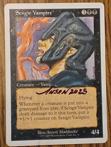 Sengir Vampire Card Alter Anson Maddocks Art Sengir Vampire Card Alter Anson Maddocks Art