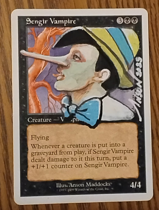 Pinocchio Sengir Card Alter