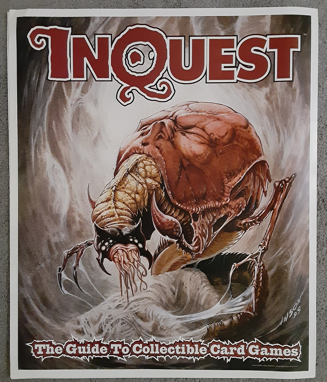Rare Inquest Magazine Poster