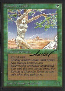 Shanodin Dryad (1st Edition) with Painting
