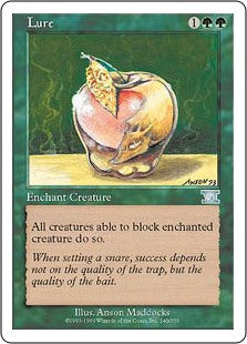 cards like lure mtg Lure (6th Edition) Artist Proof – Anson Maddocks Art