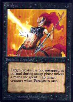 麻痺/Paralyze Signed Beta Artist Proof Paralyze 1st Edition Artist Proof – Anson Maddocks Art