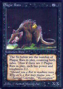 Plague Rats 1st Edition Artist Proof