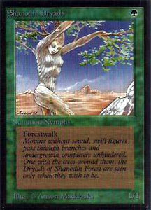 Shanodin Dryads 1st Edition Artist Proof Shanodin Dryads 1st Edition Artist Proof