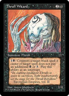 anson maddocks mtg cards Thrull Wizard Artist Proof