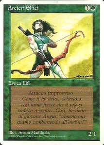 Elvish Archers - Revised Edition Artist Proof