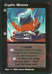 Cryptic Mission (Jyhad) Artist Proof – Anson Maddocks Art