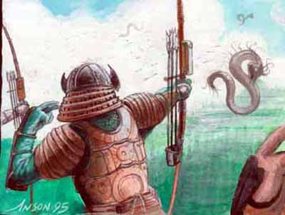 L5R - Archers Original Artwork
