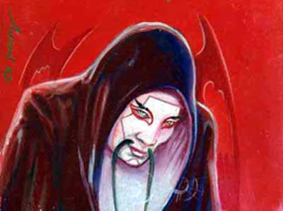 L5R - Kuni Yori #3 Original Artwork – Anson Maddocks Art