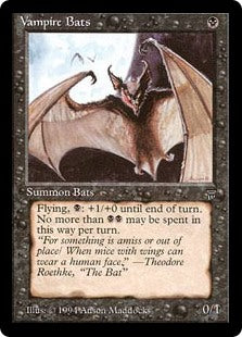 Vampire Bats Artist Proof