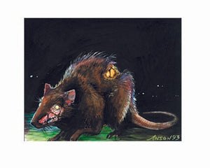 "Plague Rats" Giclée Print