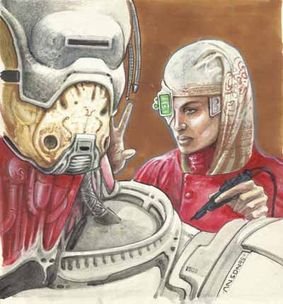 Shadowfist - Arcanotechnician Original Artwork