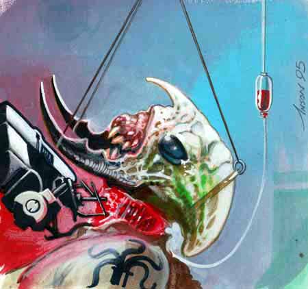 Shadowfist - Reinvigoration Process Original Artwork