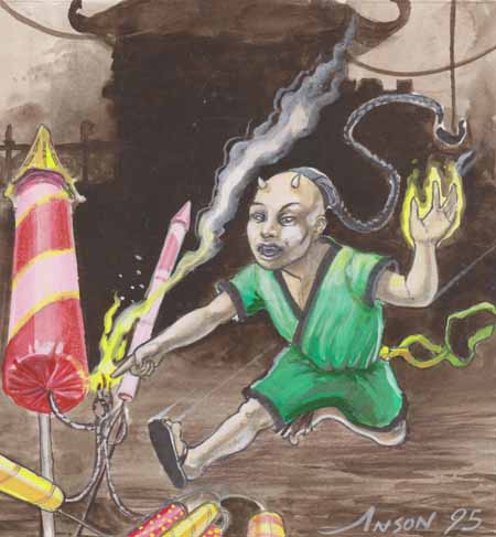 Shadowfist - Vile Prodigy Original Artwork