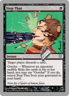 Stop That! (Unhinged) Artist Proof